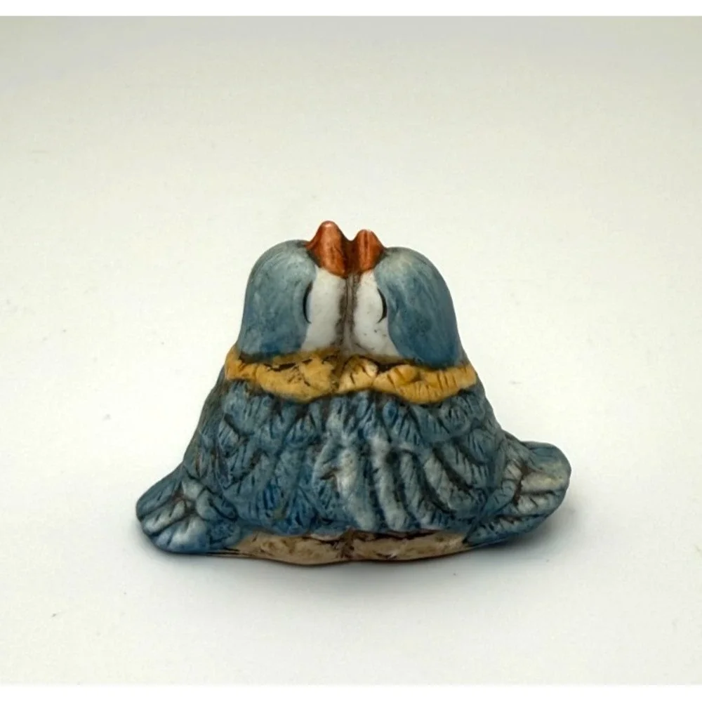 2-Josef Original Singing Bluebird & Keypoint Dallas BB Hug-VTG-Anthropomorphic